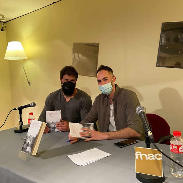 Sergio Royo habló de Y de repente esta lluvia con Christian Peribáñez en FNAC